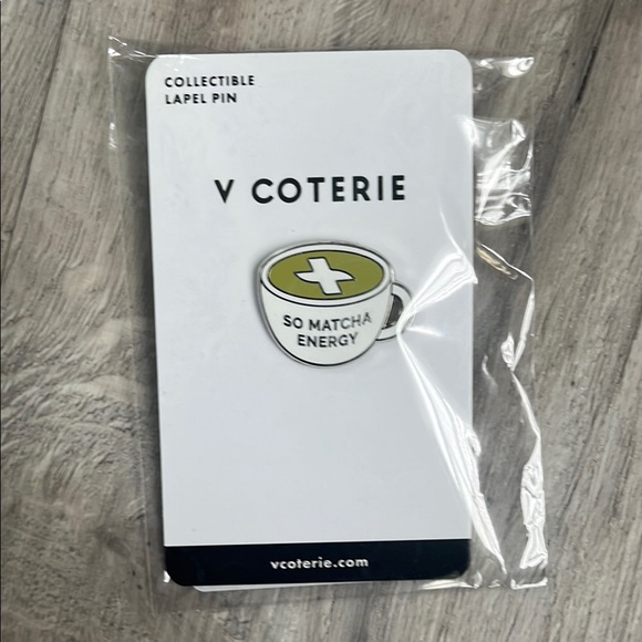 So matcha energy pin figs vcoterie v coterie - Picture 1 of 1